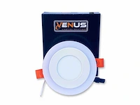 50 x led paneel – warm wit / koud wit – 6w (3w + 3w) – aan/uit - afbeelding 3 van  5