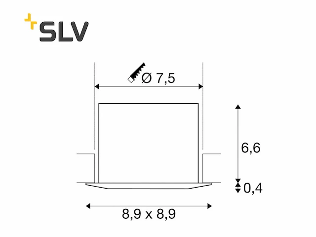 50 x slv easy install master inbouwspots, wit - afbeelding 5 van  6