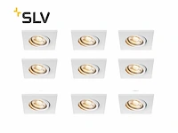 50 x slv easy install master inbouwspots, wit - afbeelding 6 van  6