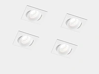 50 x solo neo square gu10 wit - afbeelding 5 van  6