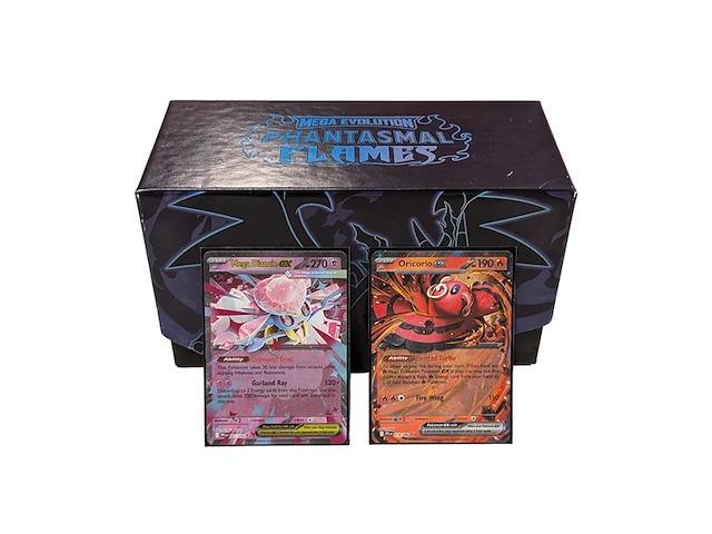 ± 500 kaarten, pokémon, mega evolution - phantasmal flames, (65.4% complete set) - afbeelding 1 van  4