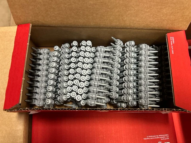 5000x hilti bevestigingsmaterialen w.o. leidingbeugels, bevestigingsclips en schietnagels - afbeelding 3 van  9