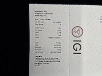 5.01 karaat diamant (gecertificeerd) - afbeelding 6 van  6