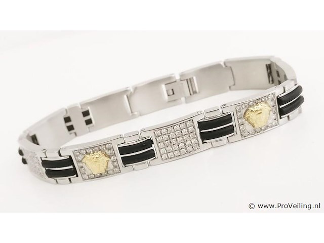 5.01ct men's bracelet - afbeelding 2 van  7