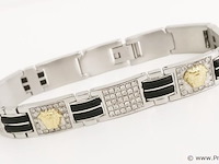 5.01ct men's bracelet - afbeelding 2 van  7