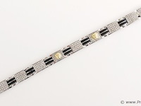 5.01ct men's bracelet - afbeelding 4 van  7