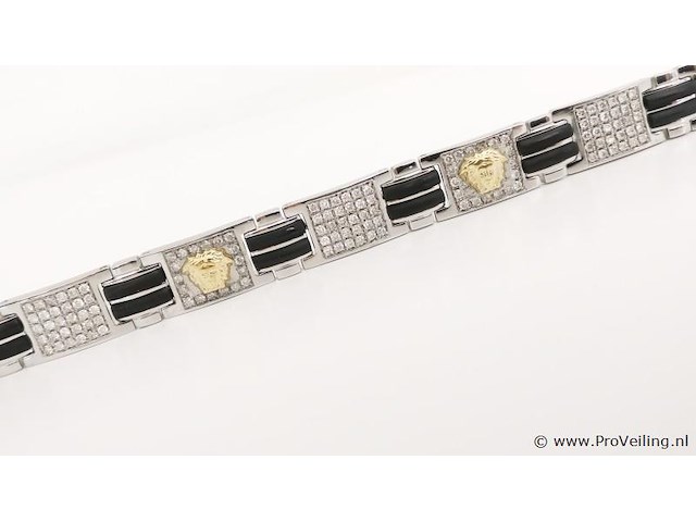 5.01ct men's bracelet - afbeelding 5 van  7