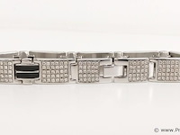 5.01ct men's bracelet - afbeelding 3 van  7