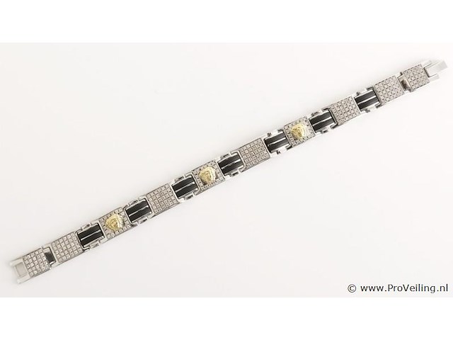 5.01ct men's bracelet - afbeelding 4 van  7
