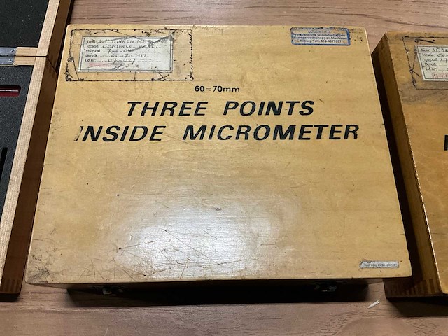 50>70mm driepunts binnenmaatmicrometer - afbeelding 5 van  5