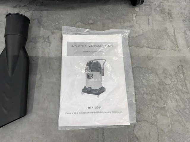 50l industriële stofzuiger - afbeelding 3 van  4