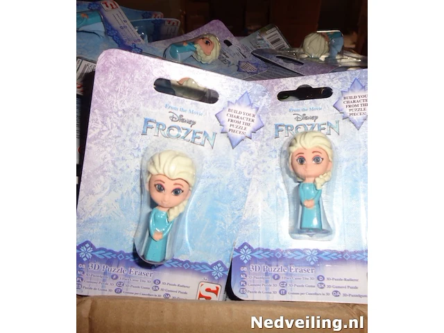 50x 3d puzzelgum frozen - afbeelding 1 van  3