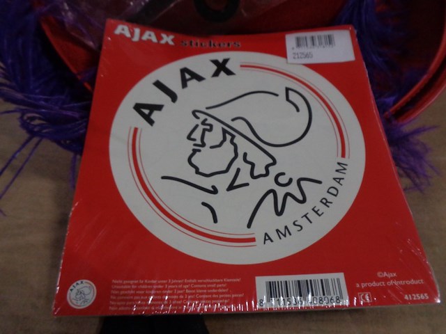 50x ajax stickers 13cm - afbeelding 2 van  3