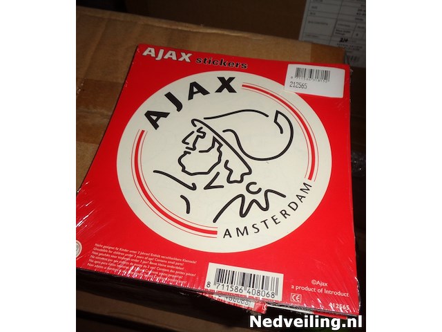50x ajax stickers rond - afbeelding 2 van  3