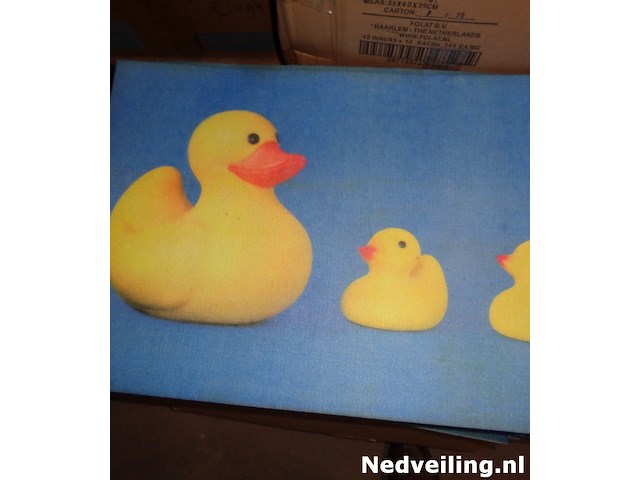 50x badmat eend - afbeelding 1 van  3