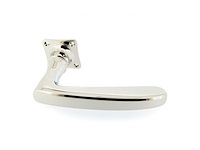 (50x) deurkruk duitsland - nikkel shinny - a-2485 - afbeelding 1 van  1