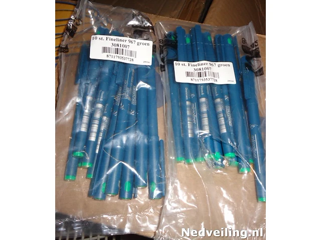 50x fine liner groen - afbeelding 1 van  3