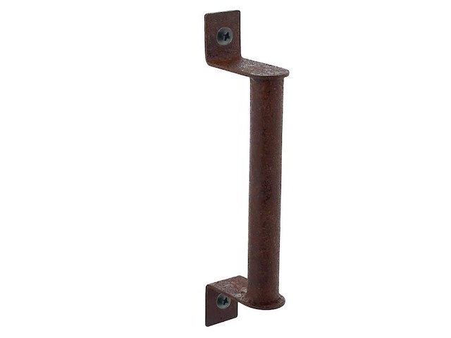 (50x) handgreep - buis roest - 19,5 cm - afbeelding 1 van  1