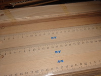 50x houten lineaal 30cm - afbeelding 2 van  3