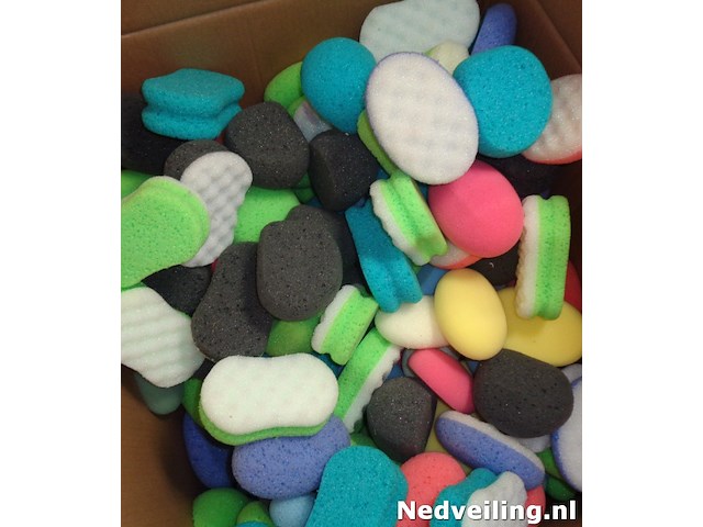 50x mix sponzen - afbeelding 1 van  3