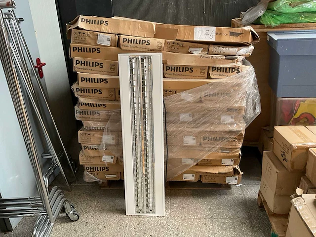 (50x) philips powerbalance g2 led-paneel | 30x120 cm | 3700lm | dali dimbaar - afbeelding 1 van  6