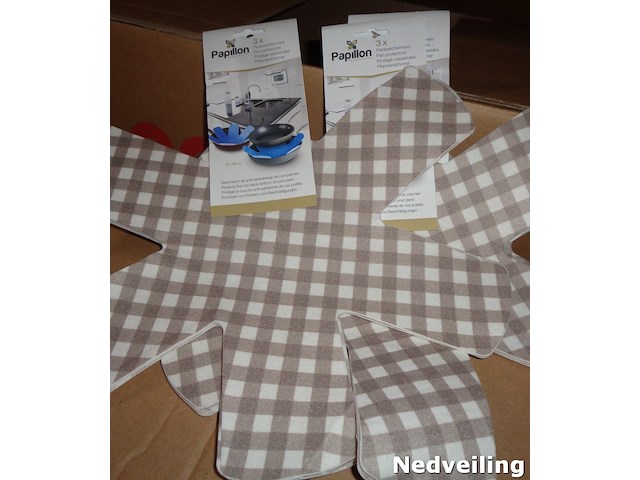 50x set van 3 stuks pannenbeschermers - afbeelding 2 van  5
