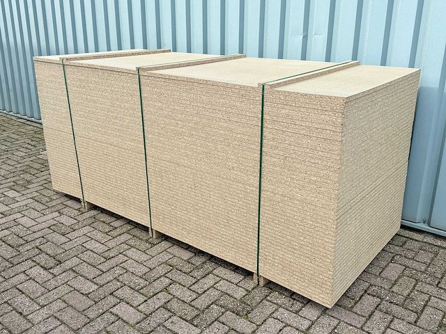 50x spaanplaat 2690x1100x22mm. geschikt voor stellingen / vlonders / legborden - afbeelding 3 van  3