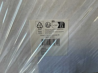 50x4x50 cm klok (4x) - afbeelding 3 van  3