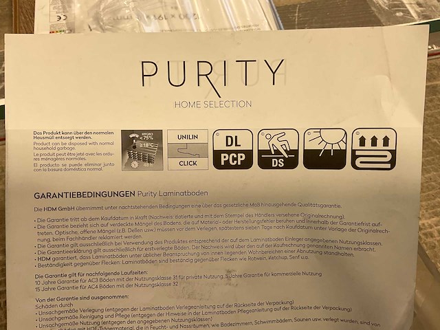 51,2m² purity glow douglas antiek laminaatvloer - afbeelding 2 van  3