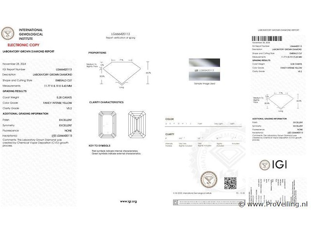 5.28ct men's ring - afbeelding 7 van  7