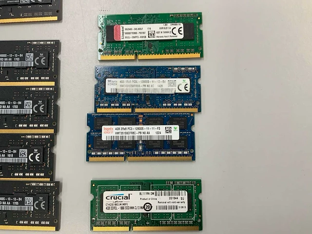 52gb(4x 13gb) ddr3 so-dimm memory - afbeelding 2 van  5