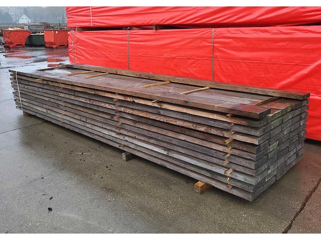 52x lariks steigerplank 38 x 195 mm, lengte 400 cm - afbeelding 3 van  6