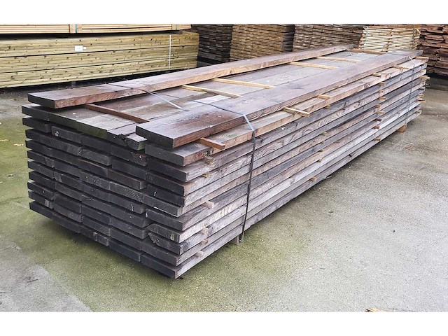 52x lariks steigerplank 38 x 195 mm, lengte 400 cm - afbeelding 5 van  6