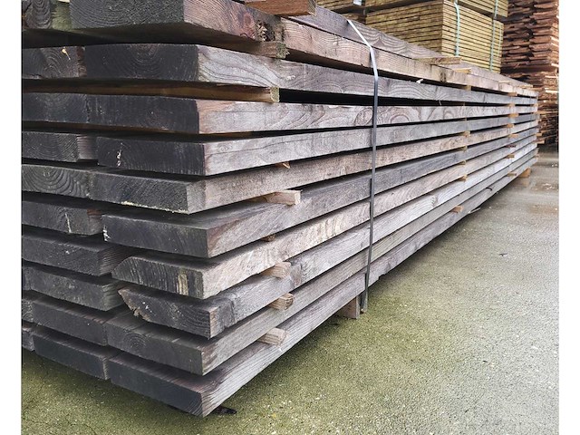 52x lariks steigerplank 38 x 195 mm, lengte 400 cm - afbeelding 6 van  6