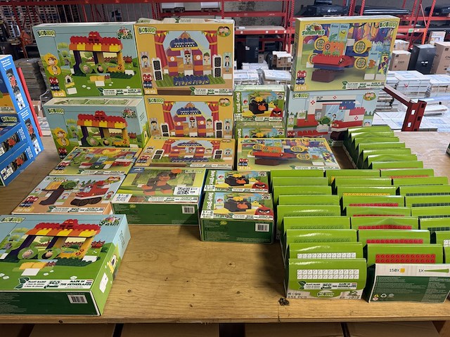 52x speelgoed, biobuddi bouwstenen - afbeelding 1 van  7