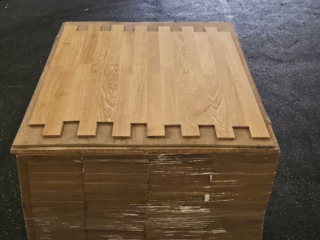 53 m2 parket eiken multiplank - 500 x 65 x 10,3 mm - afbeelding 2 van  2