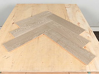 53 m2 parket eiken visgraat mutliplank - 508 x 127 x 14 mm - afbeelding 3 van  4