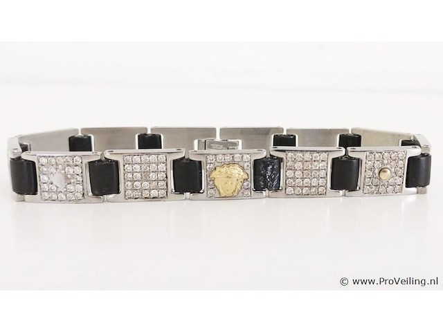 5.36ct men's bracelet - afbeelding 1 van  6