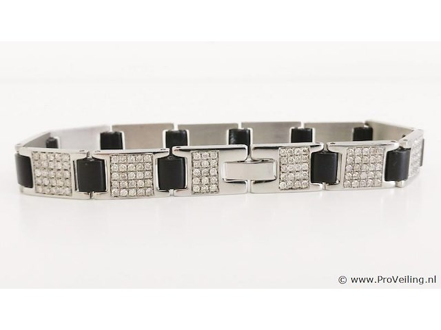 5.36ct men's bracelet - afbeelding 3 van  6