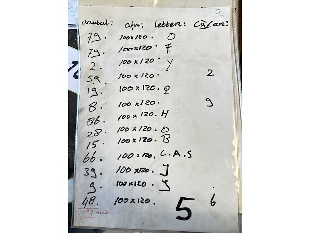 537 signaalvlaggen box 5 - afbeelding 2 van  2