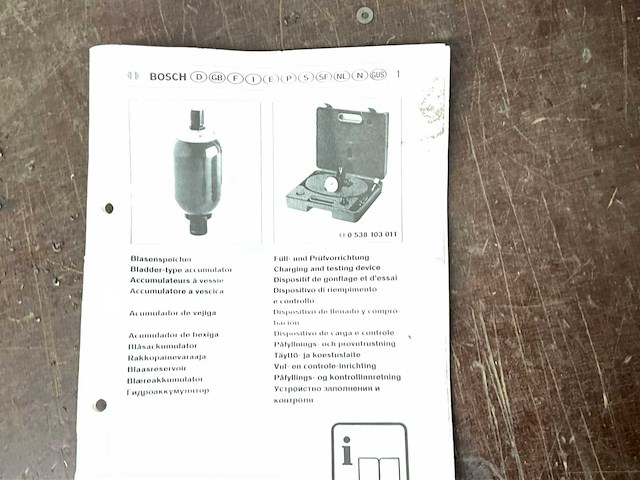 538 bosch vul en controleinrichting - afbeelding 6 van  7
