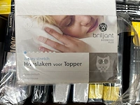 53x molton / percal / jersey hoeslaken - afbeelding 2 van  11