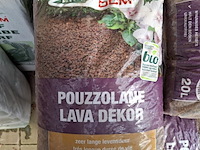 53x zak pouzzolane lava dekor a 20 liter dcm - afbeelding 2 van  5
