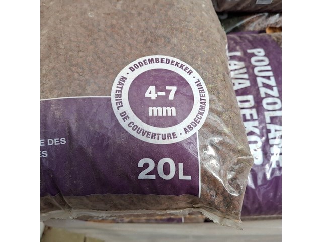 53x zak pouzzolane lava dekor a 20 liter dcm - afbeelding 3 van  5
