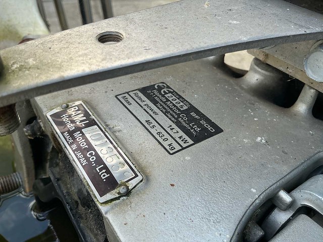 54 taylor met 14,7kw honda motor inclusief brenderup boot trailer - afbeelding 28 van  31