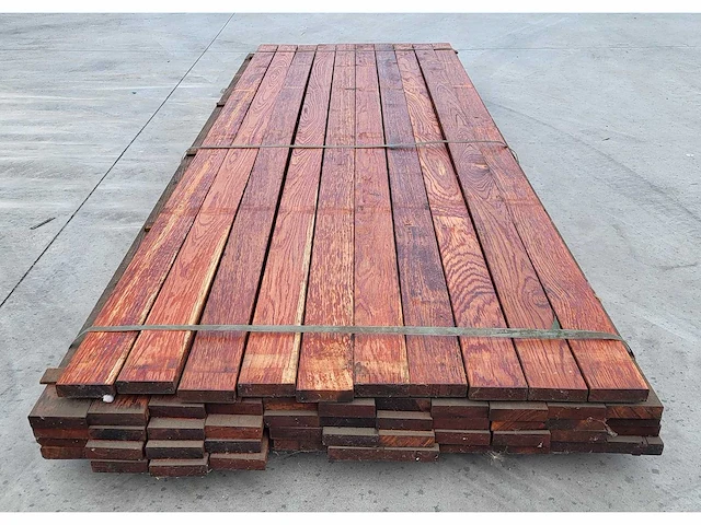 54 x walaba vlonderplank 25x90mm, lengte 275cm ( = 14 m2 ) - afbeelding 1 van  4