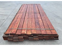 54 x walaba vlonderplank 25x90mm, lengte 275cm ( = 14 m2 )