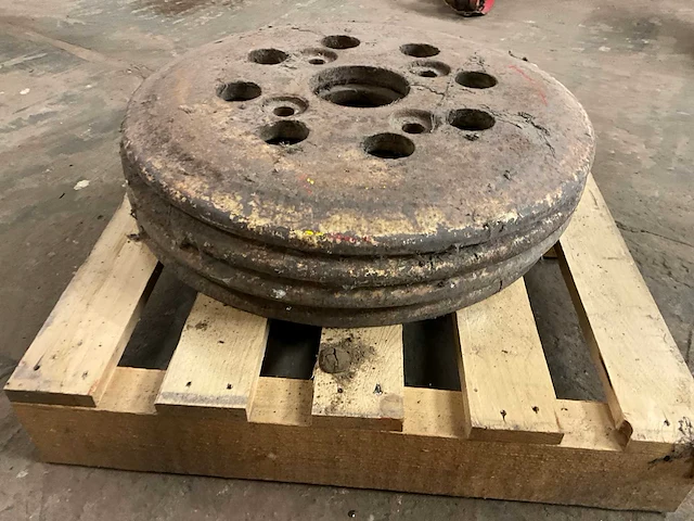 Ø 540 mm ijzeren loopschijf (5x) - afbeelding 2 van  3