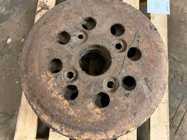 Ø 540 mm ijzeren loopschijf (5x) - afbeelding 3 van  3