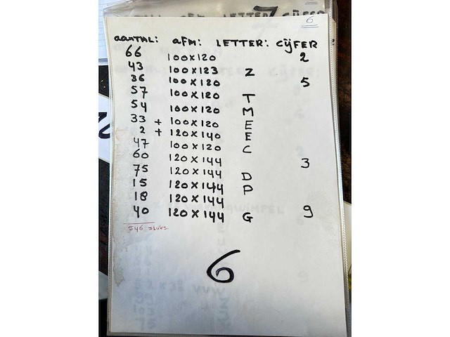 546 signaalvlaggen box 6 - afbeelding 2 van  2